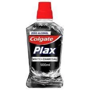Colgate Plax White Charcoal Whitening Mouthwash 500ml