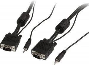 StarTech 5m Coax High Resolution Monitor VGA Video Cable - HD15 to HD15 M/M