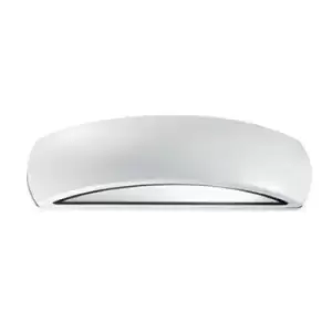 Giove LED 1 Light Outdoor Up Down Wall Light White IP54, E27