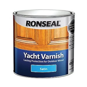 Ronseal Yacht Varnish - Clear Satin 2.5L