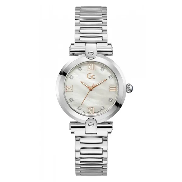 Gc Watches Ladies Fusion Lady Silver Watch Y96003L1MF