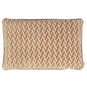 Kai Dione Geometric Cushion Cover (One Size) (Ember)