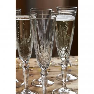 RCR Set of 6 Champagne Melodia Flutes