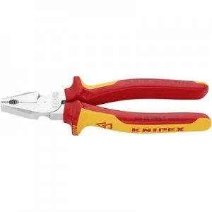 Knipex 02 06 180 VDE Kraft comb pliers 180mm DIN ISO 5746, DIN EN 60900