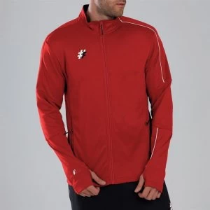 Five Stadium Zipped Funnel Neck Jacket Mens - Red