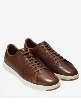 Cole Haan Lace Up Trainer, Brown, Size 7, Men