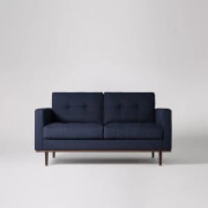 Swoon Berlin House Weave 2 Seater Sofa - 2 Seater - Navy