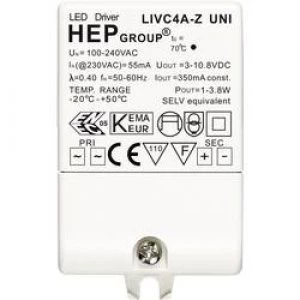 LED driver Constant current 350 MA 4W 0.35 A 3