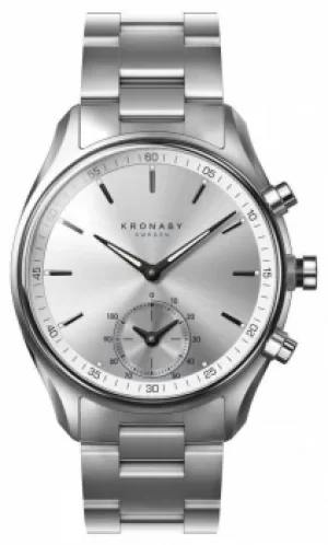 Kronaby 43mm SEKEL Bluetooth Stainless Steel Strap A1000- Watch