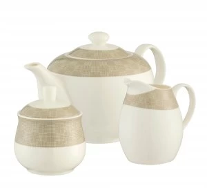 Aynsley Merino Teapot Sugar Cream Set