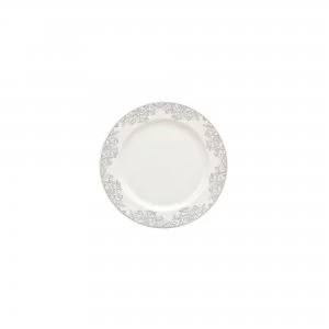 Denby Monsoon Filigree Silver Small Plate