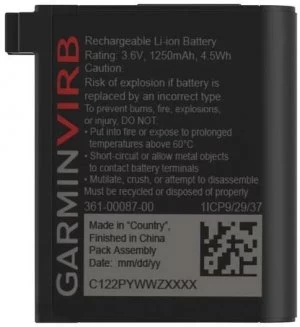 Garmin VIRB Ultra 30 Rechargeable Battery Pack