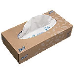 Scott Facial Tissue Box 8837 2 Ply 100 Sheets