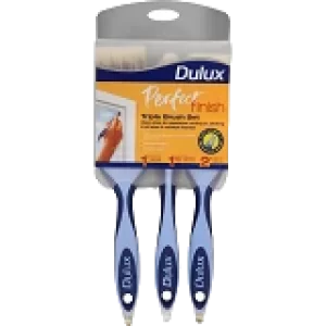 Dulux Perfect Finish 3 Piece Paint Brush Set