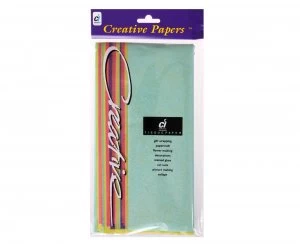 Creativity Lustre Lites Tissue Paper Pack of 12 Sheets Assorted