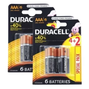 Duracell MN2400 AAA Batteries (12 Pack)