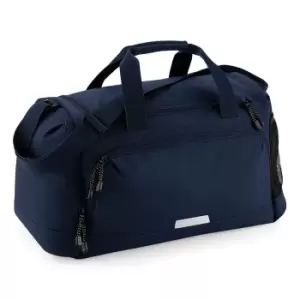 Quadra Academy Shoulder Strap Holdall Bag (Pack of 2) (One Size) (French Navy)