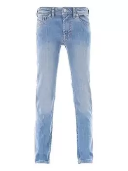 Diesel Boys Thommer Slim Fit Stretch Jean - Light Blue, Size Age: 10 Years