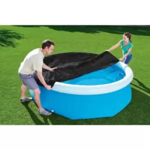 8ft Outdoor Paddling Pool Cover with Drain Holes & Ropes - Bestway