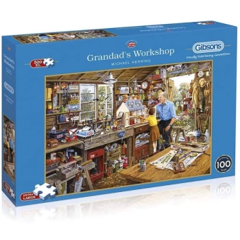 Grandad's Workshop Jigsaw Puzzle - 500 Pieces
