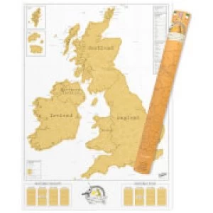 Scratch Map - UK Edition