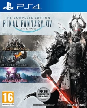 Final Fantasy XIV Online The Complete Edition PS4 Game