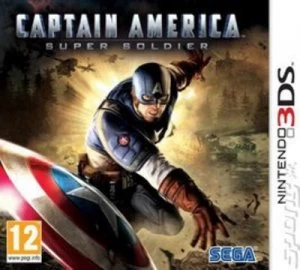 Captain America Super Soldier Nintendo 3DS Game
