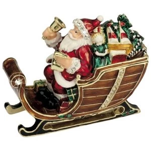 Craycombe Trinkets Santa With Sleigh & Bells