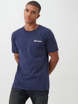 Berghaus Corporate Logo T-Shirt - Navy, Size 2XL, Men