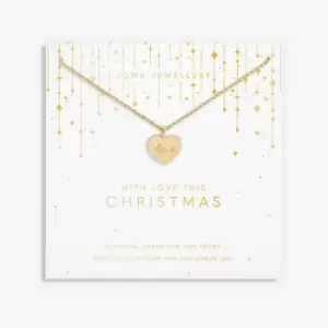 Christmas With Love This Christmas Gold 46cm + 5cm Necklace 6367