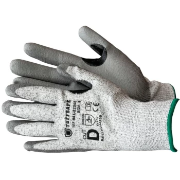 Cut D Pu Palm Coated Glove, Size 11 - Tuffsafe