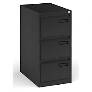 Bisley Filing Cabinet with 3 Lockable Drawers PSF3 470 x 622 x 1016mm Black
