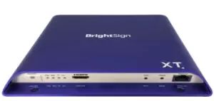 BrightSign XT244 digital media player Blue, White 4K Ultra HD 4096...