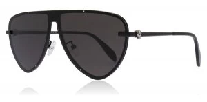 Alexander McQueen AM0157SA Sunglasses Black / Grey 001 99mm