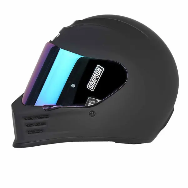 Simpson ECE22.06 Speed Matt Black Full Face Helmet Size 2XL