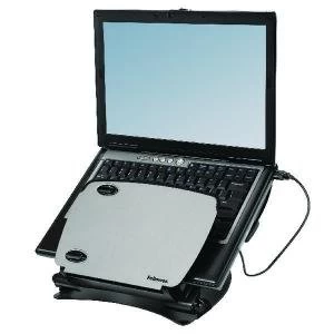 Fellowes Smart Suites Laptop Riser with 4 Port USB 2.0