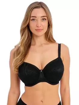 Fantasie ENVISAGE UNDERWIRED FULL CUP SIDE SUPPORT BRA - Black, Size 40E, Women