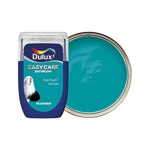 Dulux Easycare Bathroom Teal Touch Soft Sheen Emulsion Paint 30ml