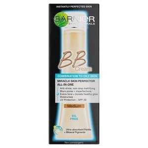 Garnier BB Cream Oil Free Medium Tinted Moisturiser 40ml