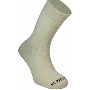 Horizon Club Cricket Socks Cream UK Size 8 12