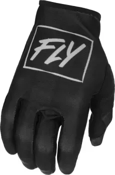 Fly Racing Lite Motocross Gloves, black-grey, Size S, black-grey, Size S