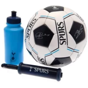 Tottenham Hotspur FC Signature Gift Set size 5 football with bottle and pump
