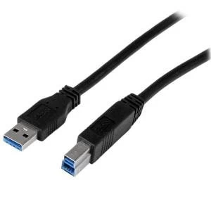 StarTech 1m Certified SuperSpeed USB 3.0 A to B Cable MM