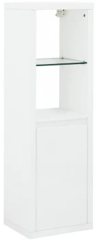 Polar Wall Mounted LED Display Unit - White