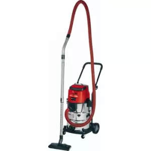 Einhell TE-VC 36/30 Li S 36v Cordless Stainless Steel Wet & Dry Vacuum Cleaner 30L No Batteries No Charger