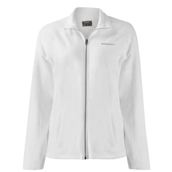 Donnay Full Zip Fleece Jacket Ladies - White