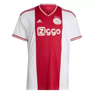 adidas Ajax Home Shirt 2022 2023 Mens - Red