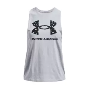 Under Armour Armour Live Sportstyle Graphic Tank Top Ladies - Grey