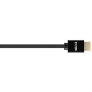 Avinity HDMI Cable Ultra High Speed 8K Male - Male - Plug, Gold, 1.0 m