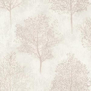 Arthouse Wonderland Trees Wallpaper - Natural